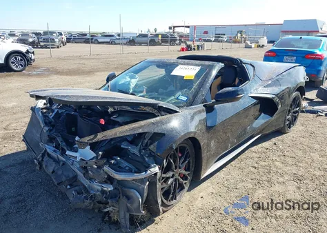 2021 Chevrolet Corvette Stingray Rwd 2Lt z USA, uszkodzony, nr VIN 1G1YB2D4XM5102669